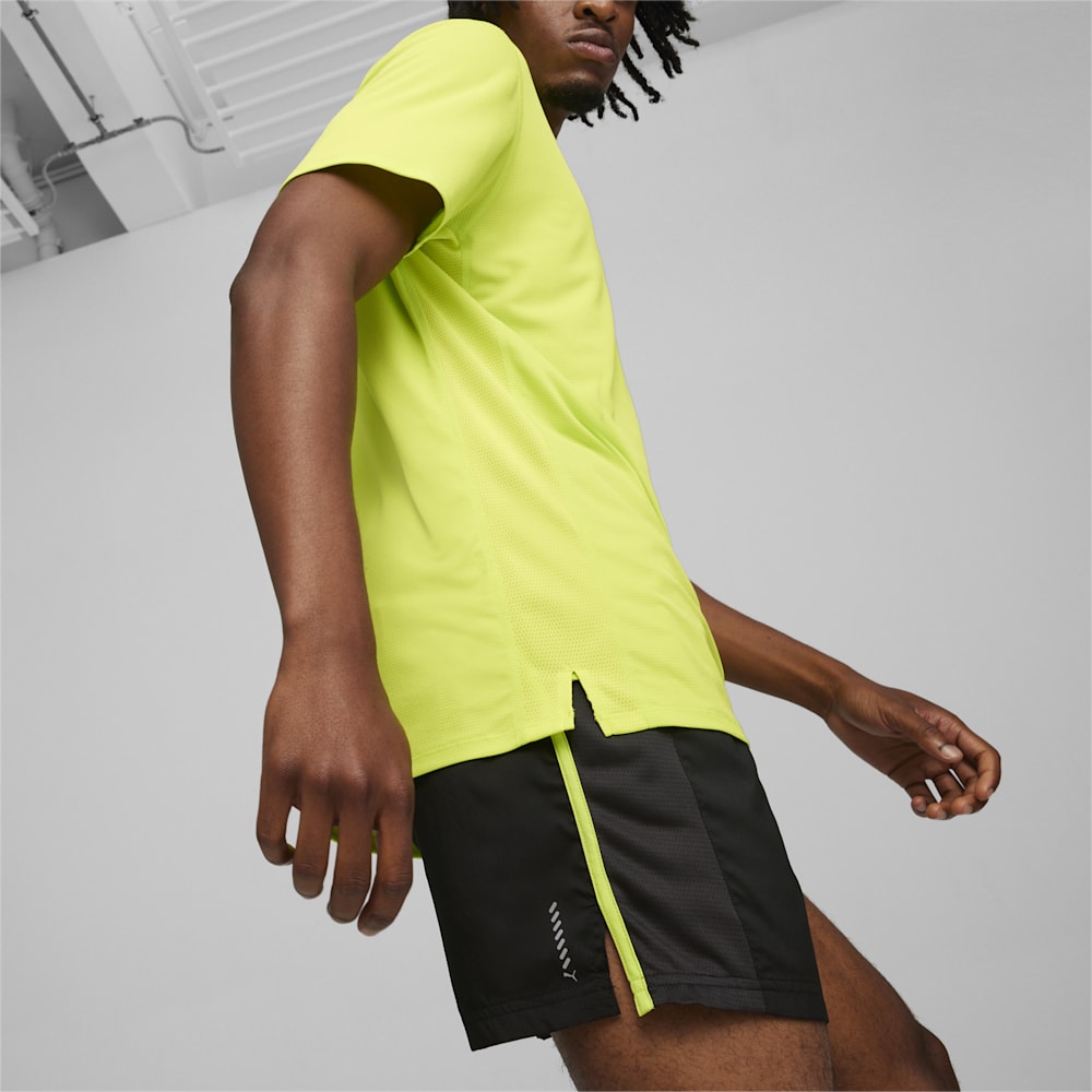 Puma RUN FAVORITE VELOCITY 5" Shorts - Black-Lime Pow