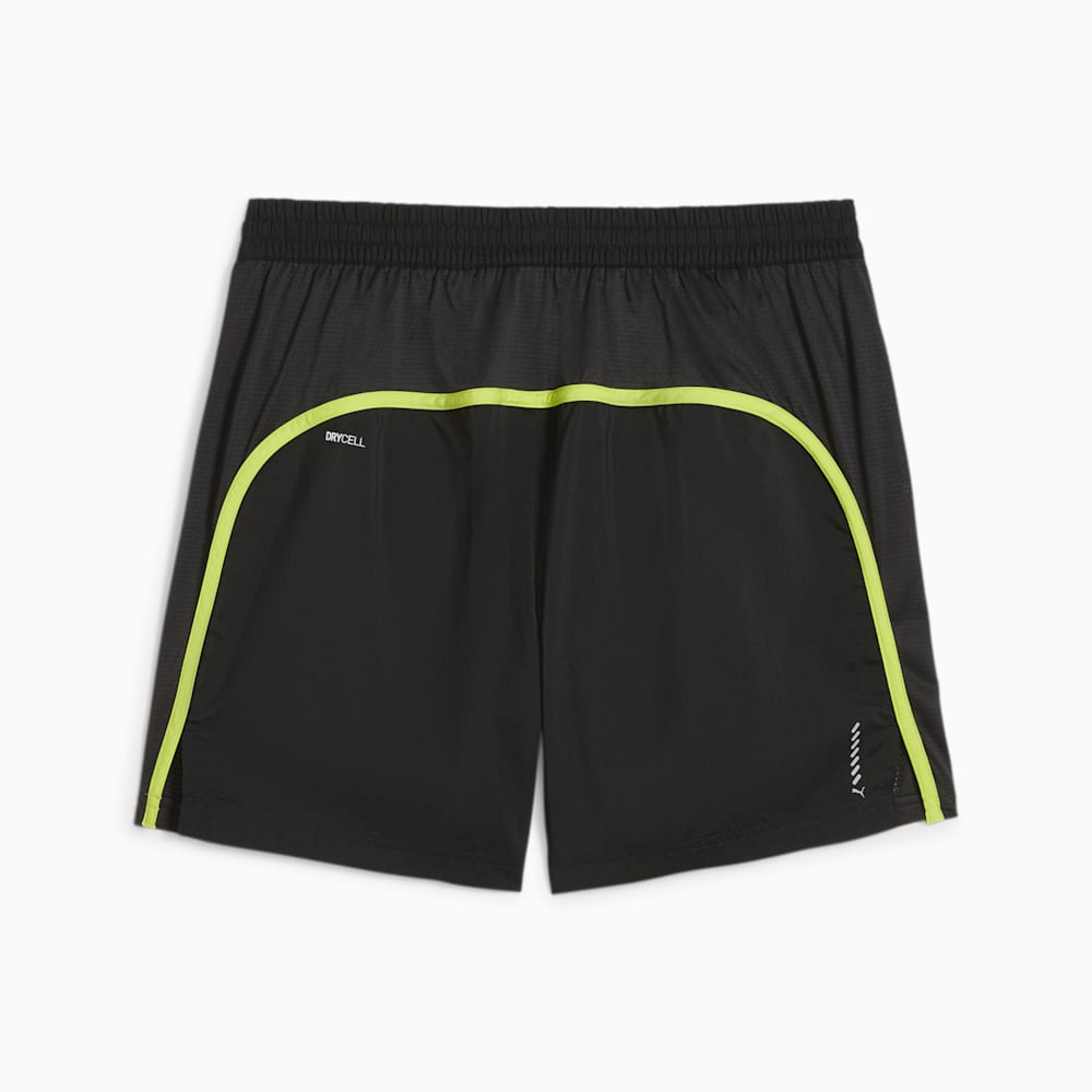 Puma RUN FAVORITE VELOCITY 5" Shorts - Black-Lime Pow