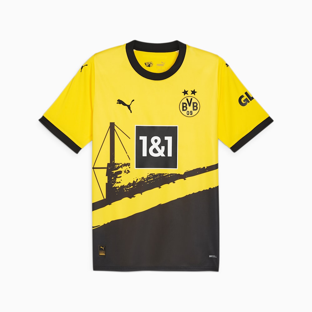 Puma Borussia Dortmund 23/24 Home Replica Jersey - Cyber Yellow-Black