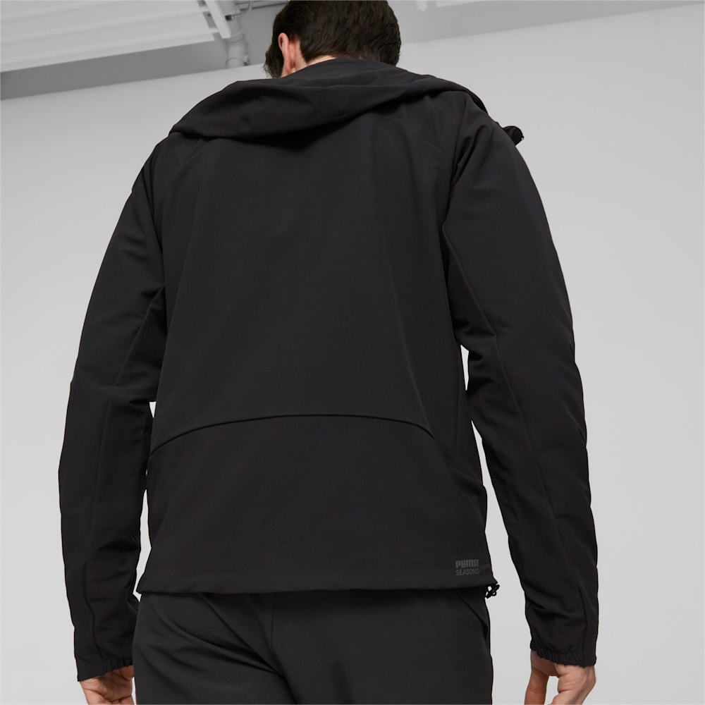 Puma SEASONS Softshell Running Jacket - Black