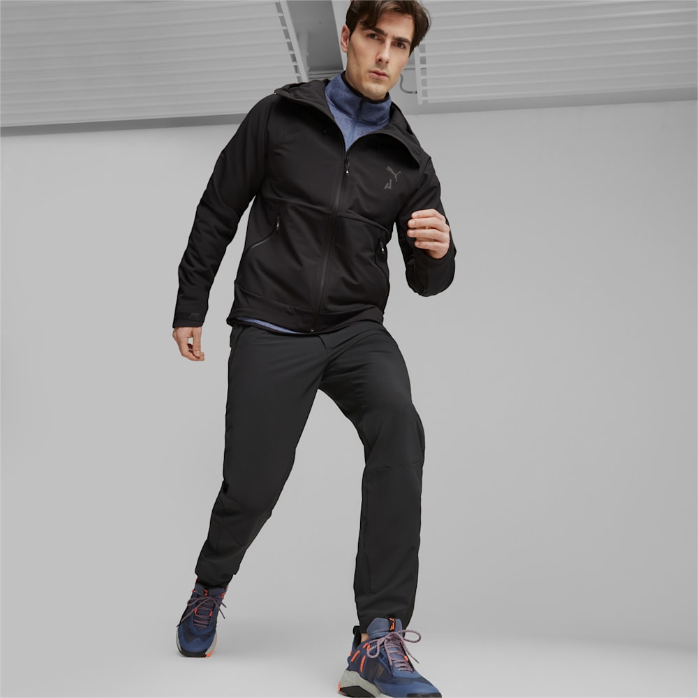 Puma SEASONS Softshell Running Jacket - Black