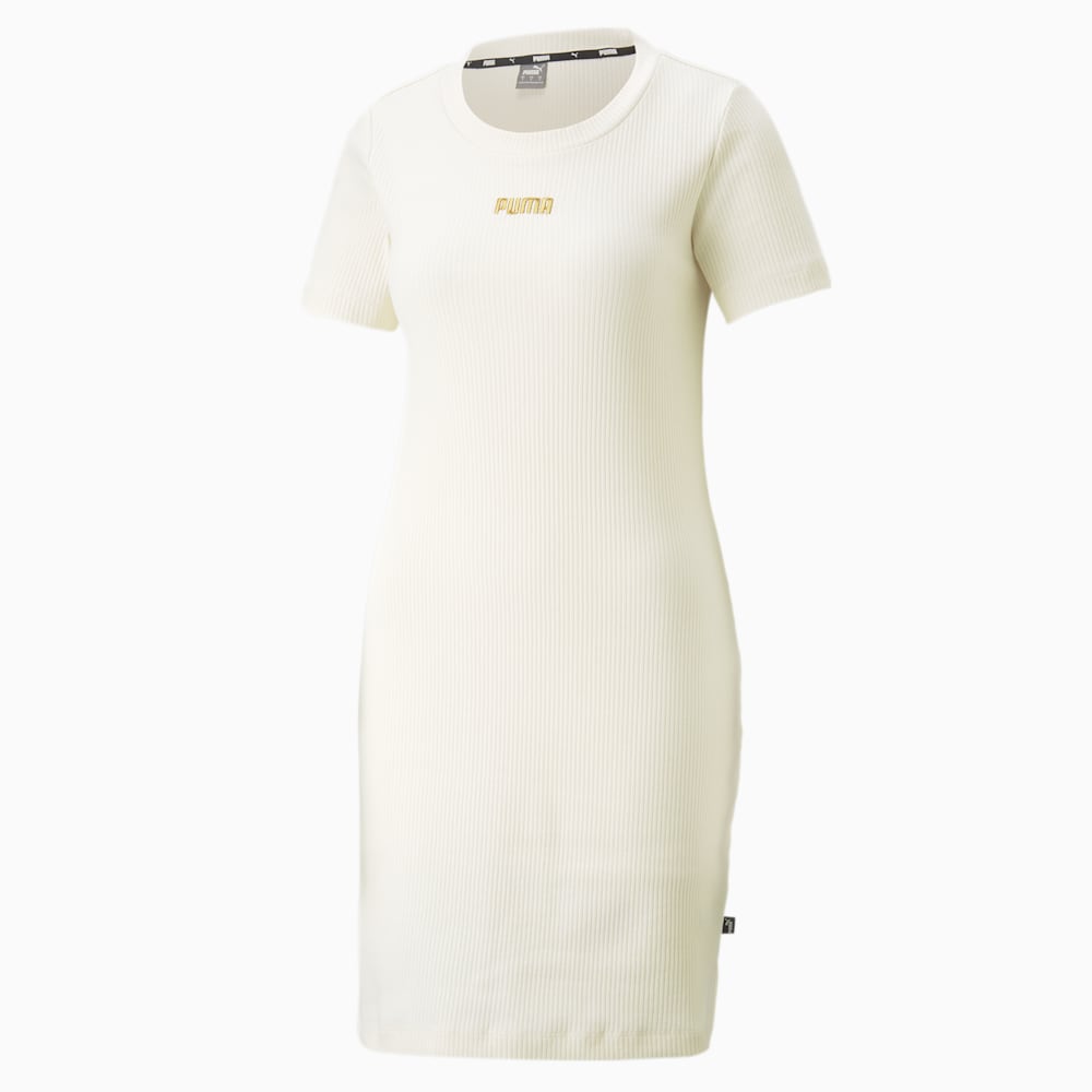 Puma Short Sleeve Dress - Eggnog