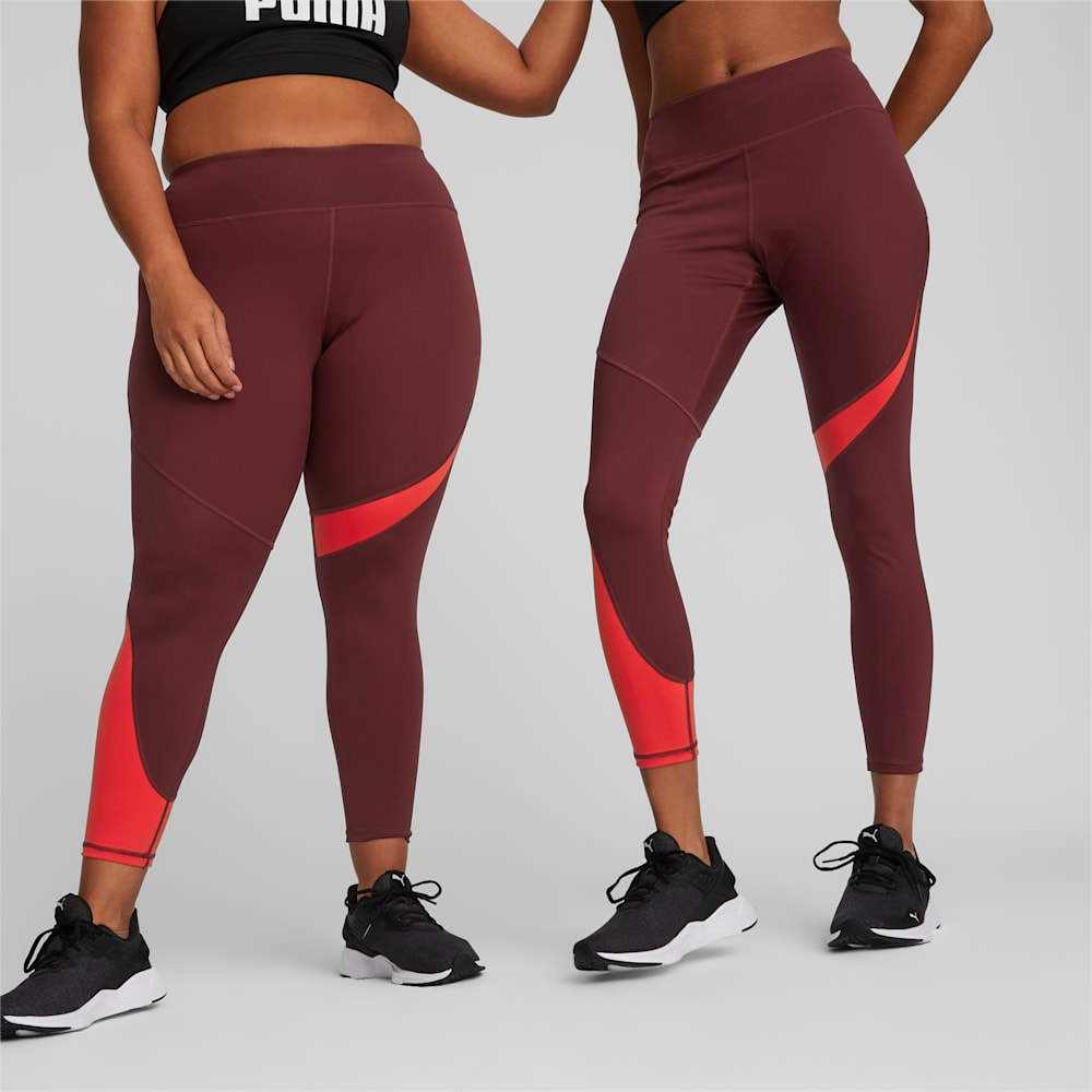 Puma x MODIBODI 7/8 Leggings - Aubergine /Burnt red