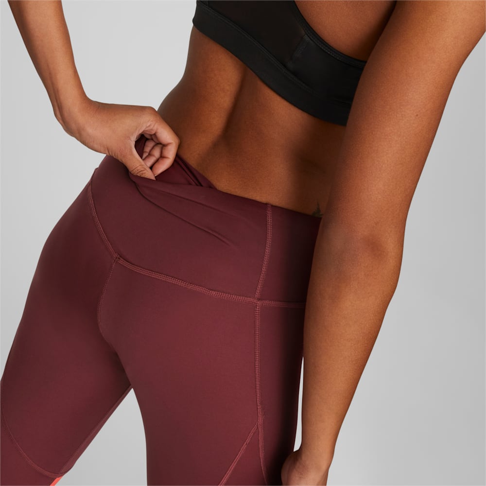 Puma x MODIBODI 7/8 Leggings - Aubergine /Burnt red