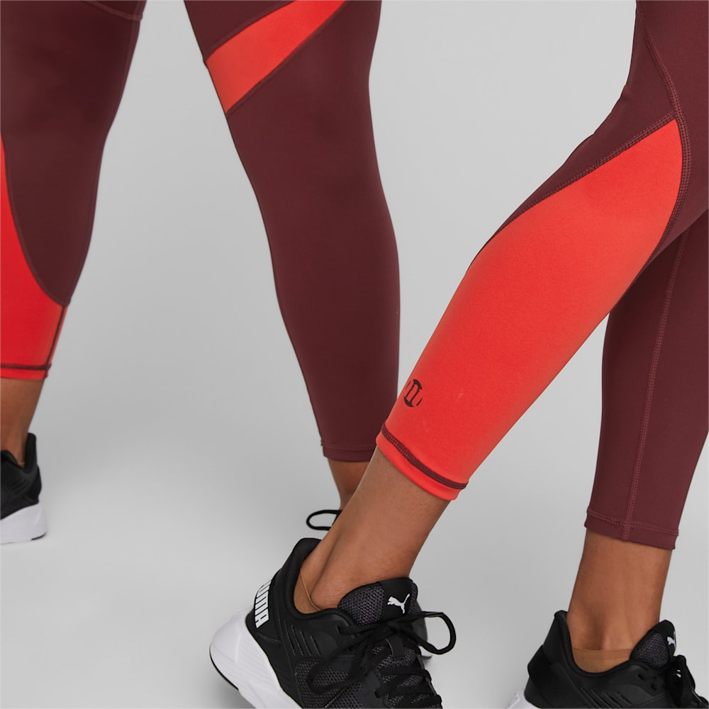 Puma x MODIBODI 7/8 Leggings - Aubergine /Burnt red