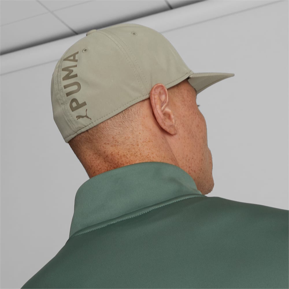 Puma Sonic Stretch Fit Baseball Hat - OLIVE/KHAKI