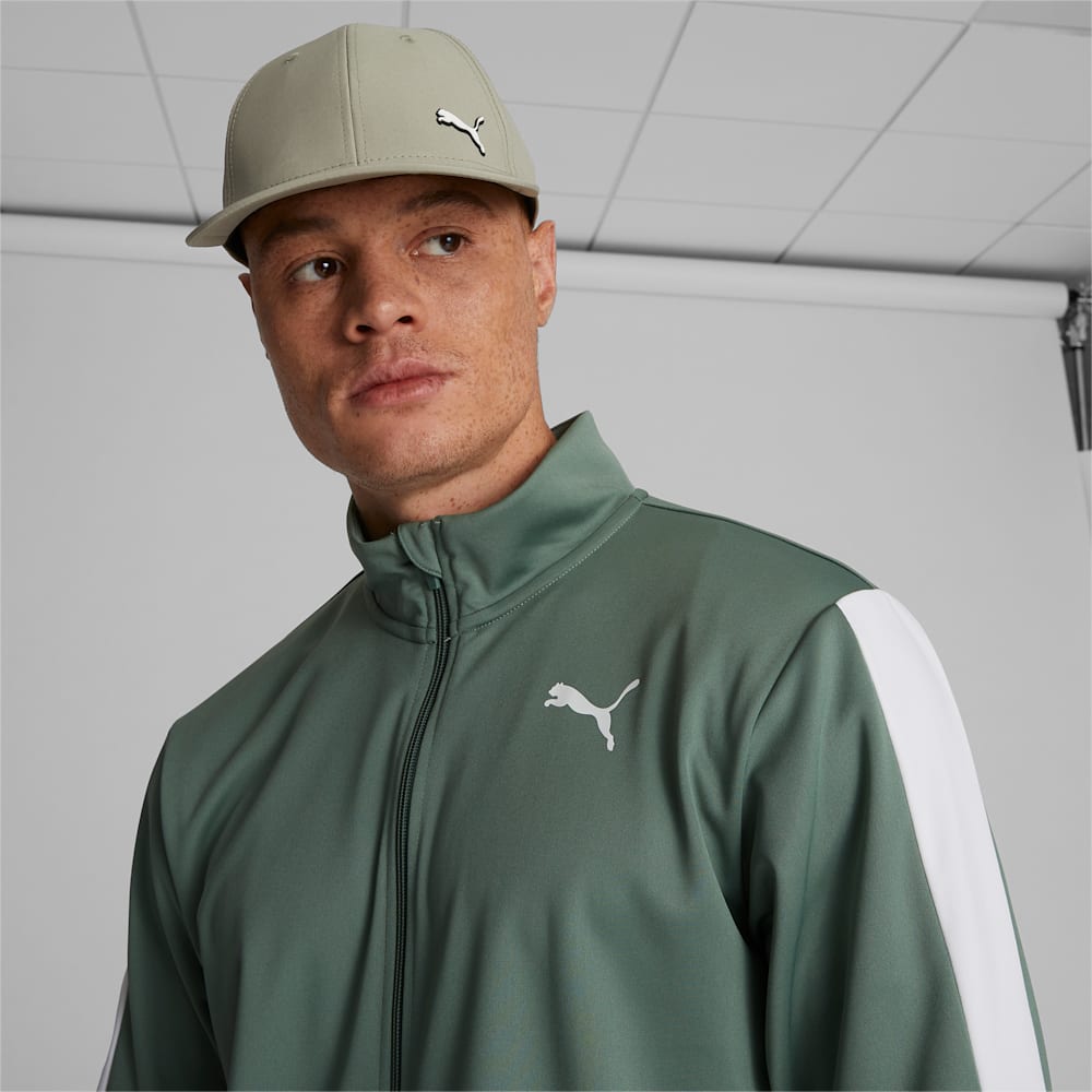 Puma Sonic Stretch Fit Baseball Hat - OLIVE/KHAKI