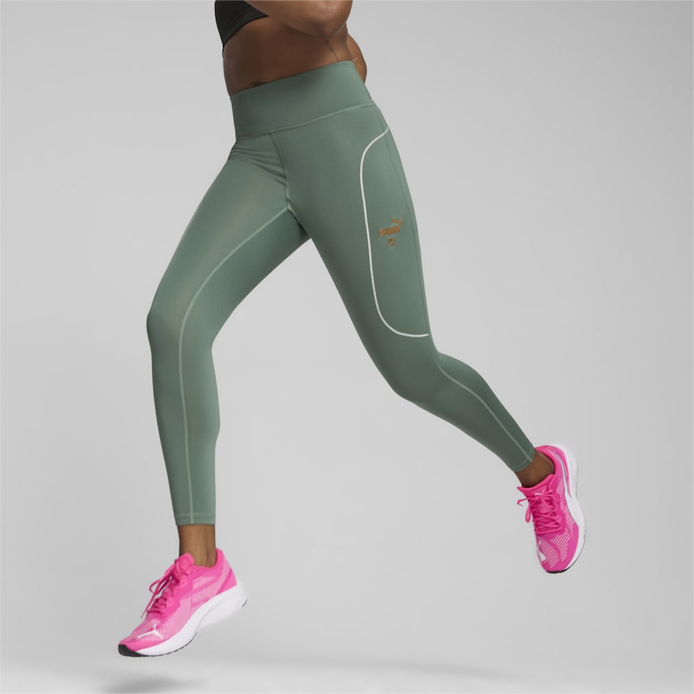 Puma x First Mile Running Tights - Eucalyptus