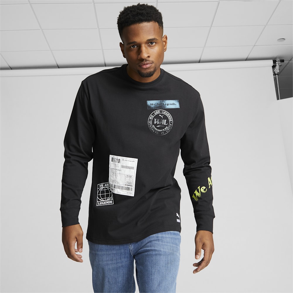 Puma We Are Legends WRK.WR Long Sleeve Tee - Black