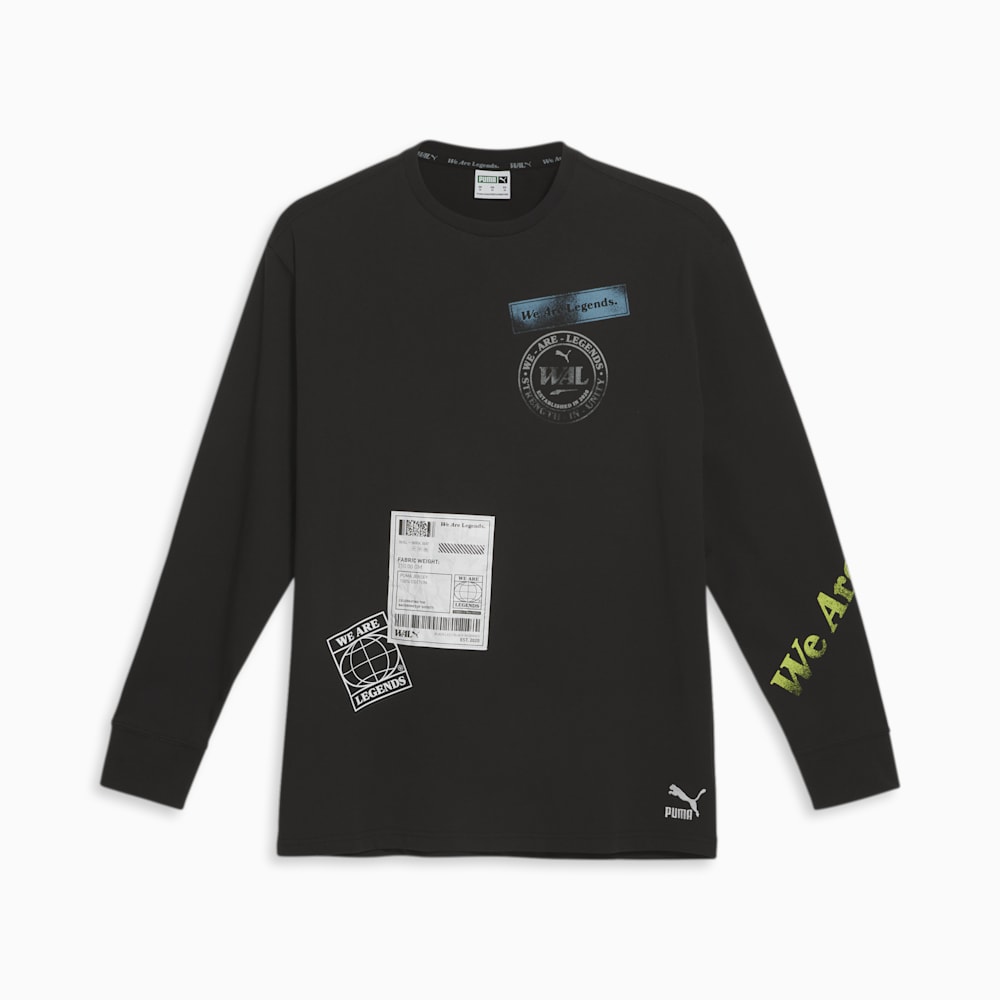 Puma We Are Legends WRK.WR Long Sleeve Tee - Black