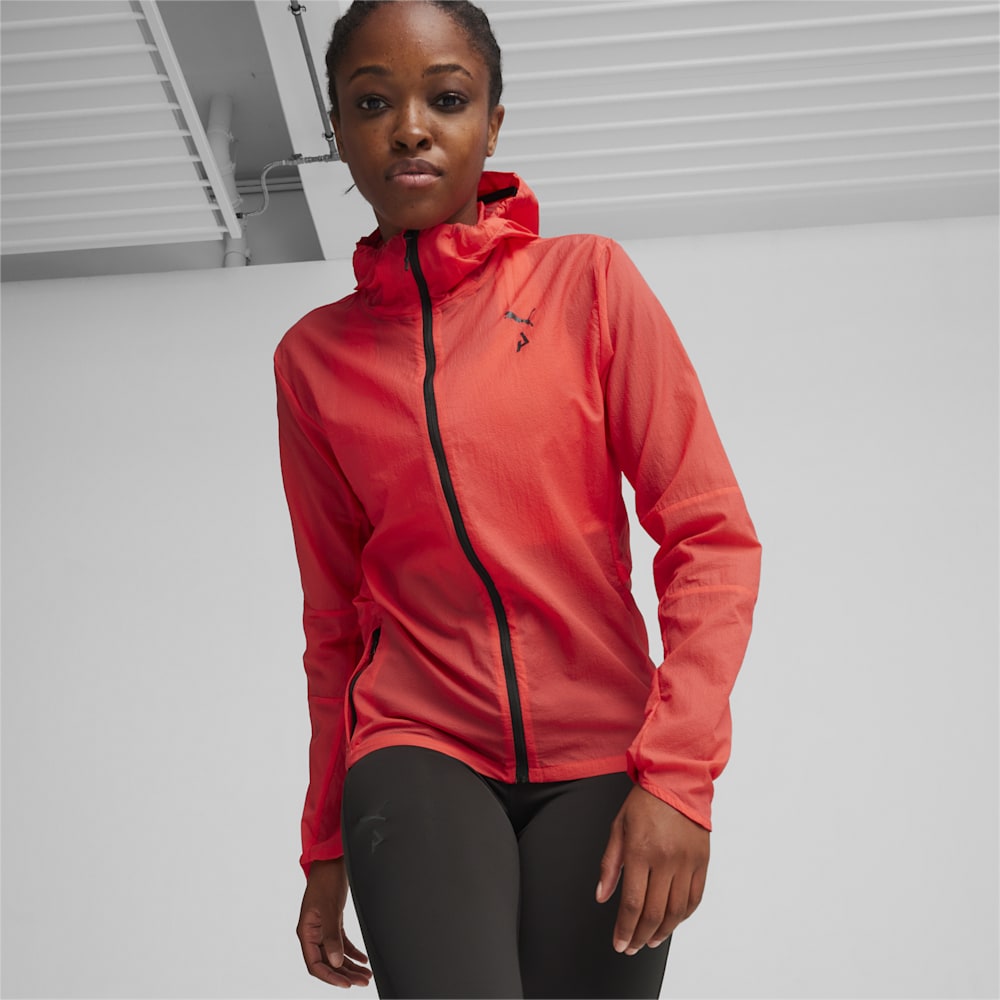 Puma SEASONS Ultra Trail Jacket - Active Red