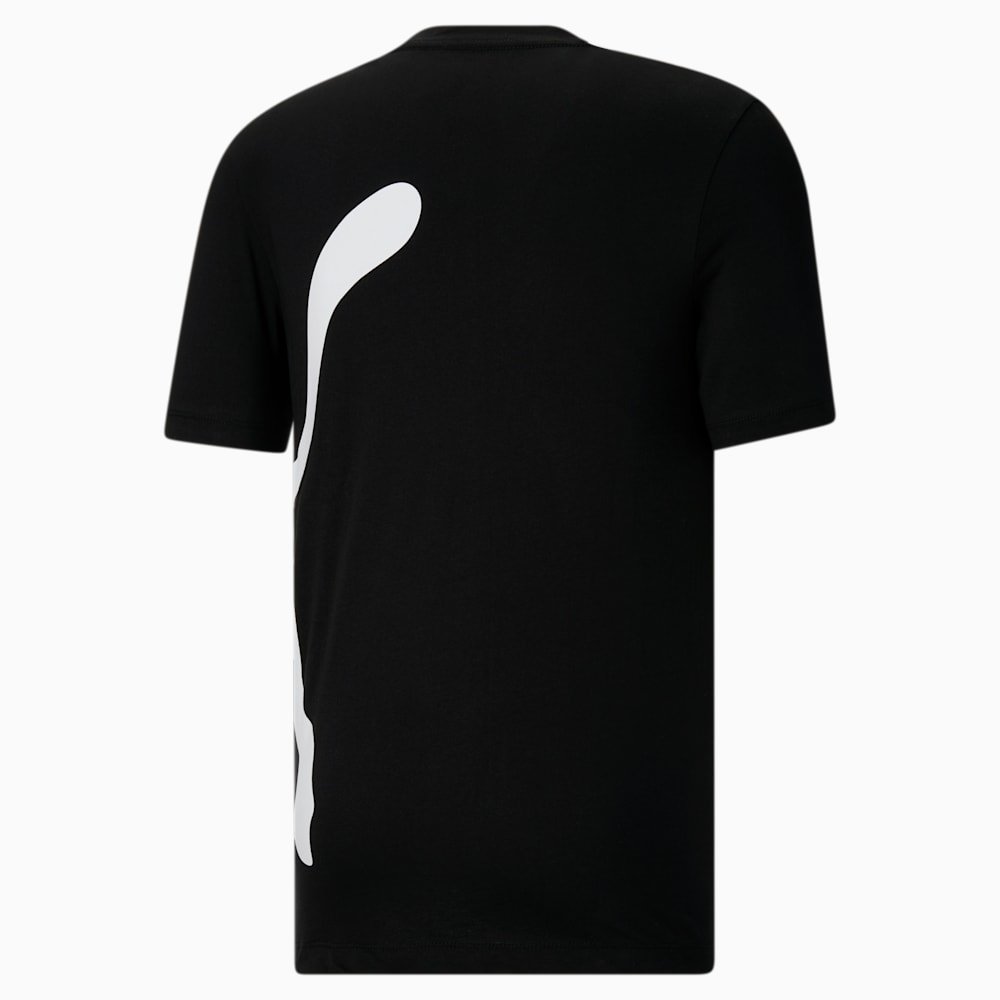 Puma Oversized Logo Tee - Black