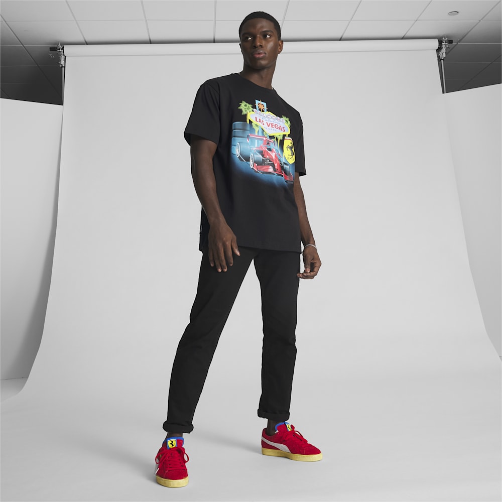 Puma SCUDERIA FERRARI x JOSHUA VIDES Tee - Black