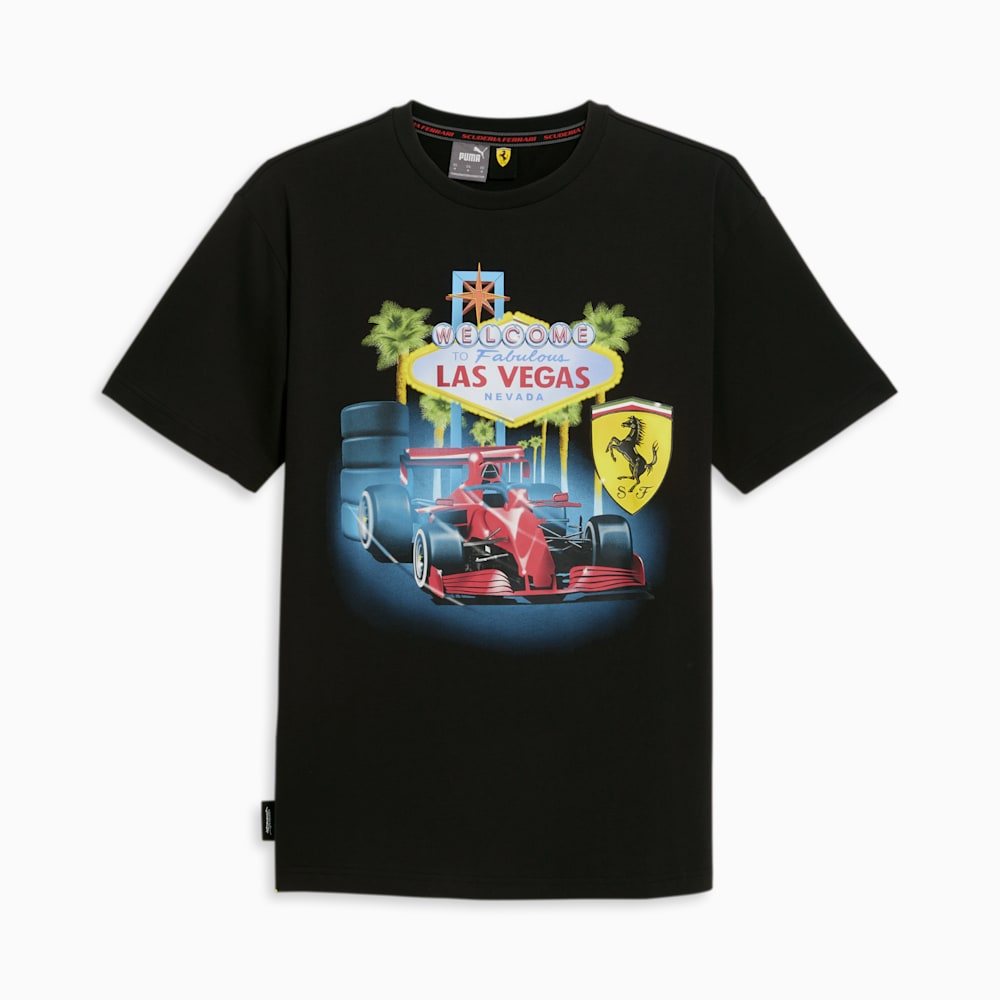 Puma SCUDERIA FERRARI x JOSHUA VIDES Tee - Black