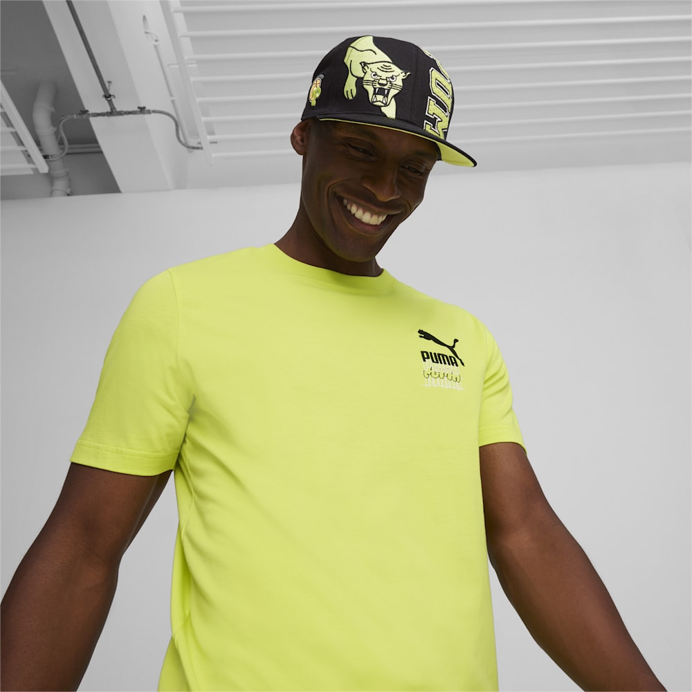 Puma Hometown Heroes Cap - Black-Lime Sheen