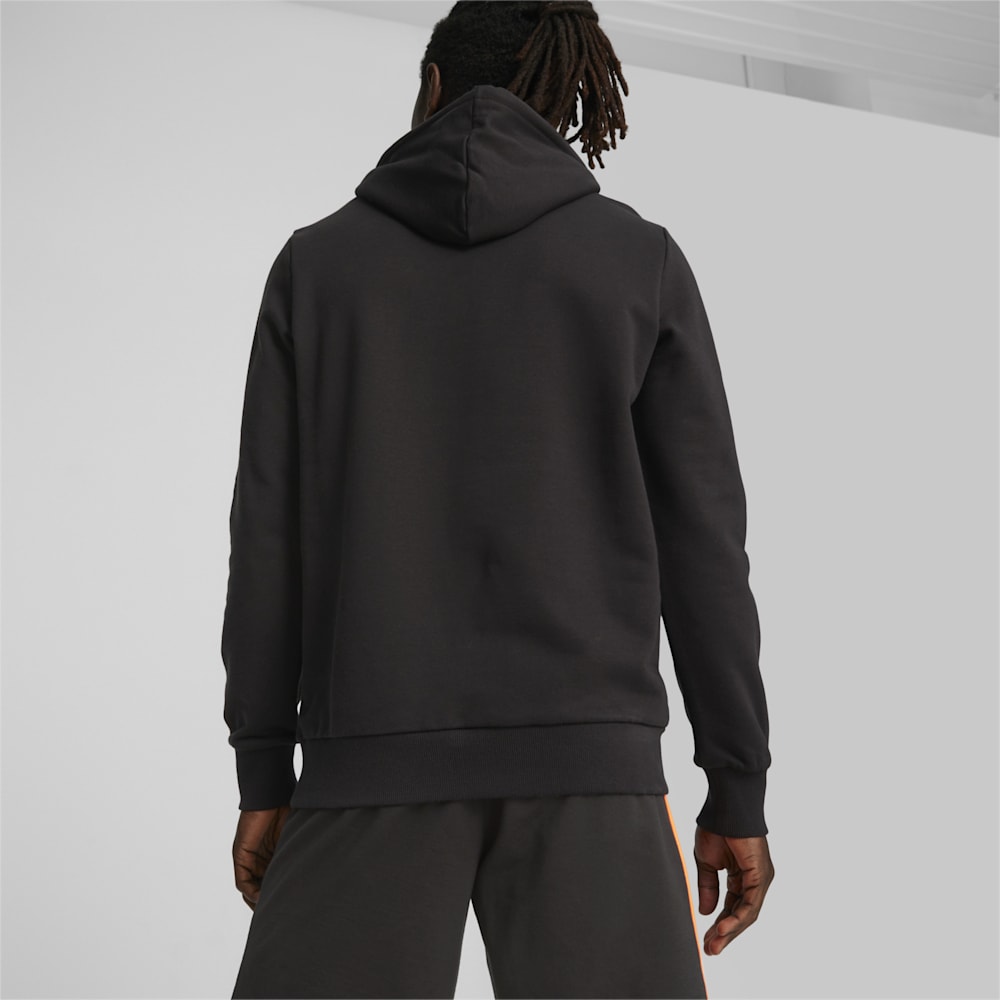 Puma Classics Logo Hoodie - Black-Hot Heat