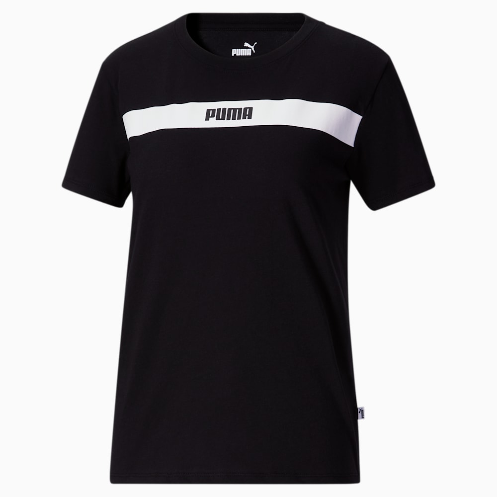 Puma Upfront Line T-Shirt - Black