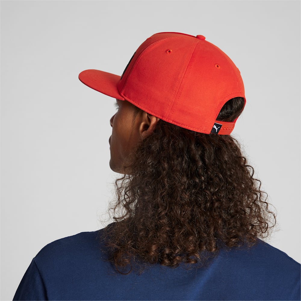 Puma Outline Adjustable Cap - DARK ORANGE