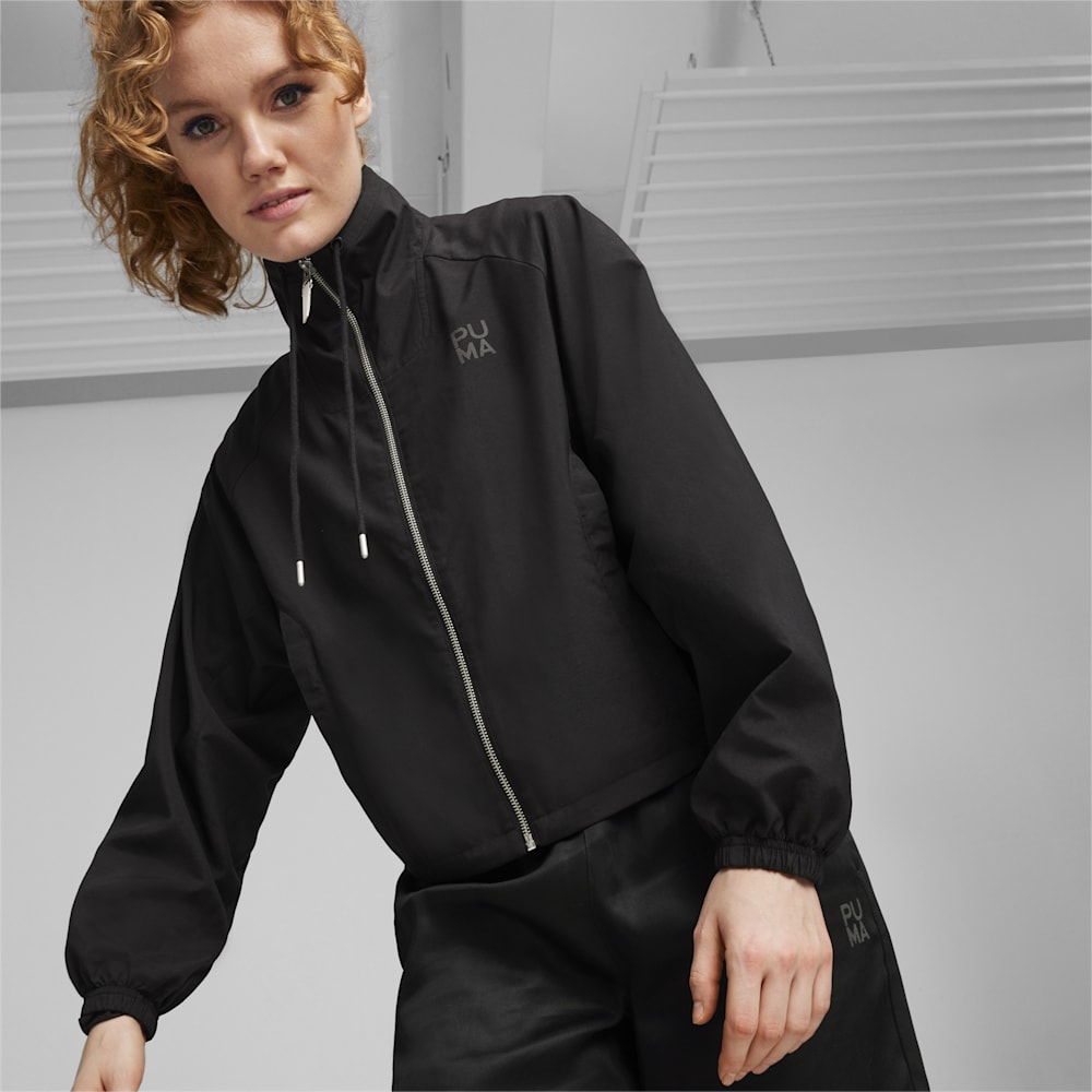 Puma INFUSE Relaxed Woven Jacket - Black