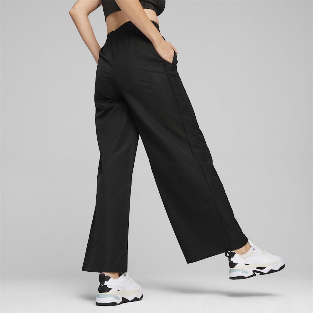 Puma T7 Relaxed Track Pants - Black