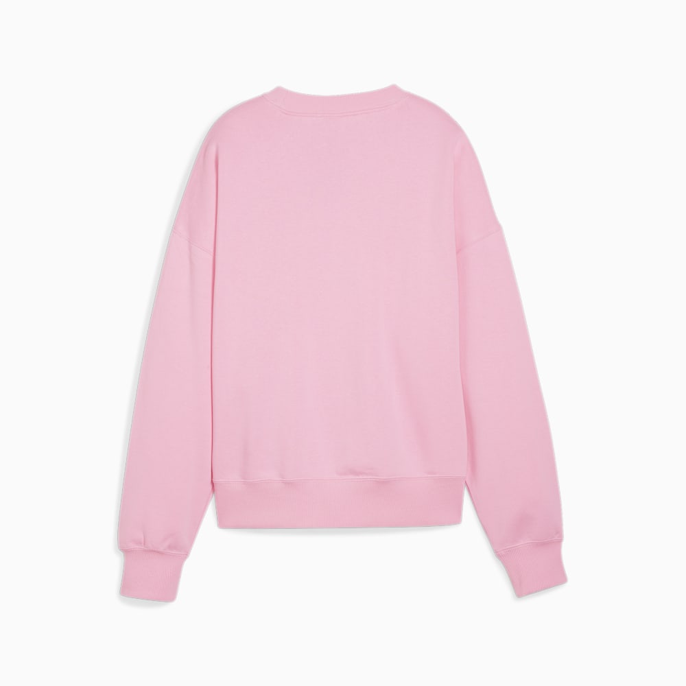 Puma DOWNTOWN Oversized Crew - Pink Lilac