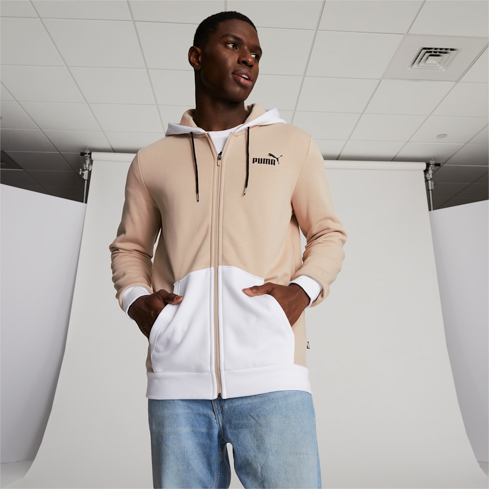 Puma Colorblock Hoodie - Granola