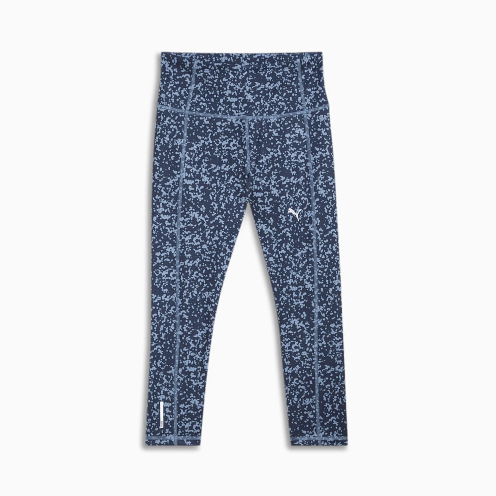 Puma Train Favorite High-Waist 3/4 Length AOP Leggings - Zen Blue-Club Navy-AOP