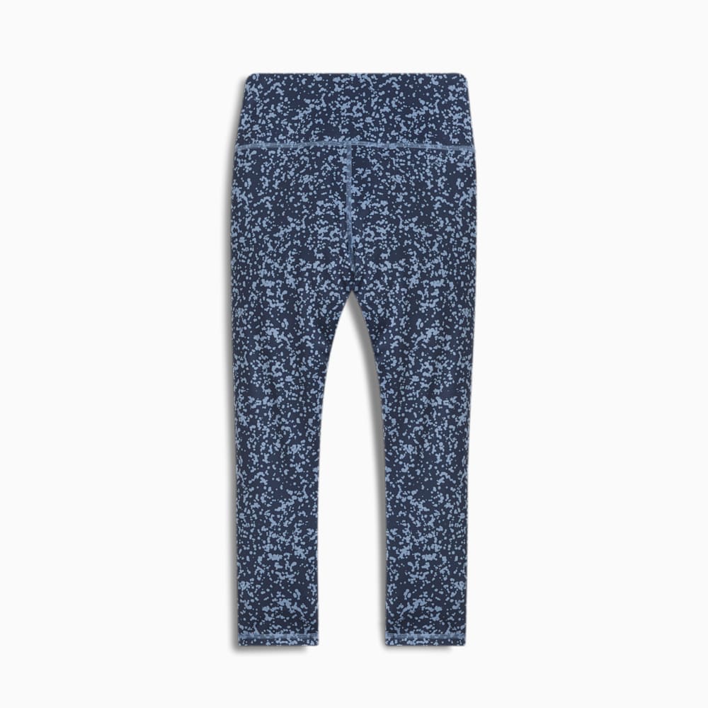 Puma Train Favorite High-Waist 3/4 Length AOP Leggings - Zen Blue-Club Navy-AOP