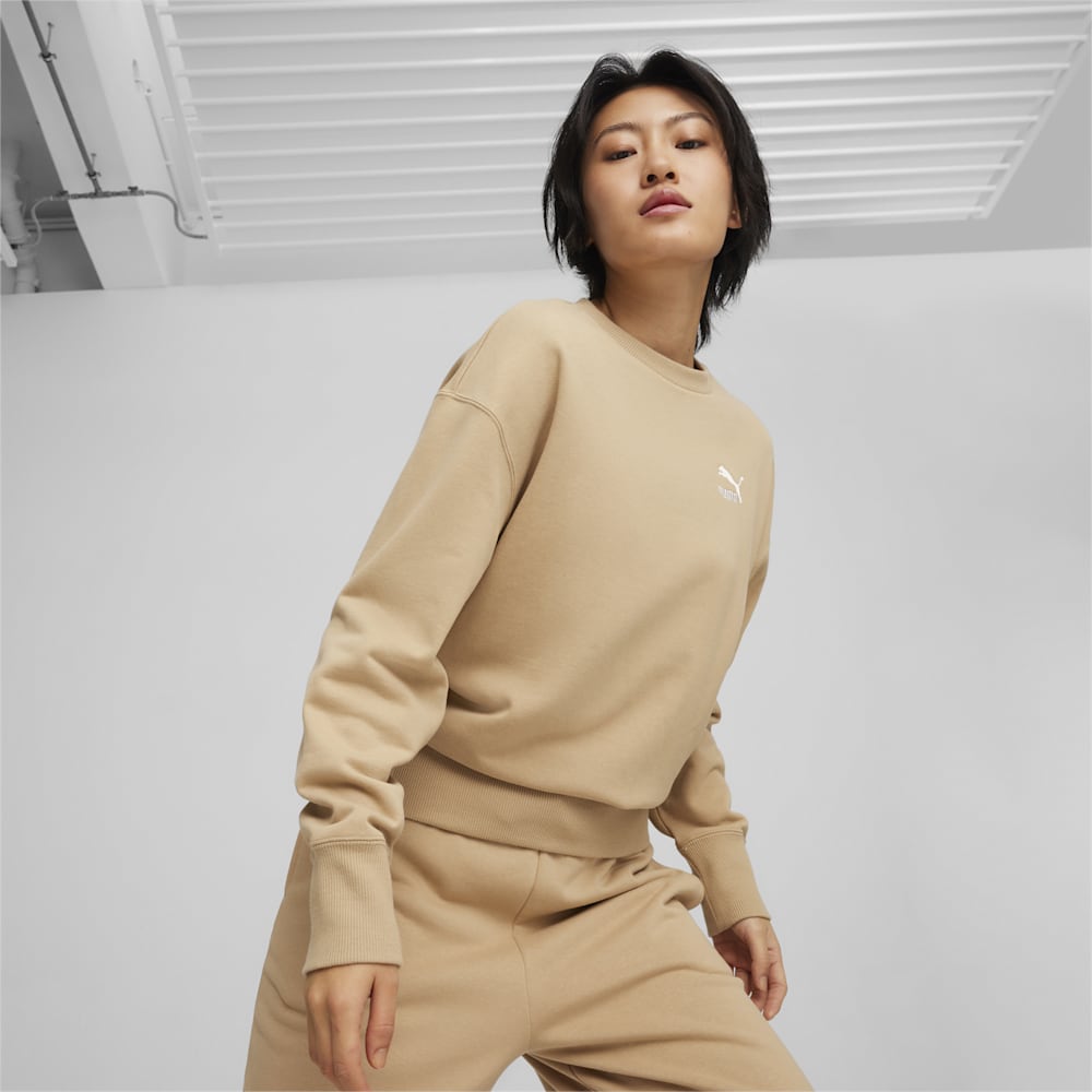 Puma BETTER CLASSICS Relaxed Crew - Prairie Tan