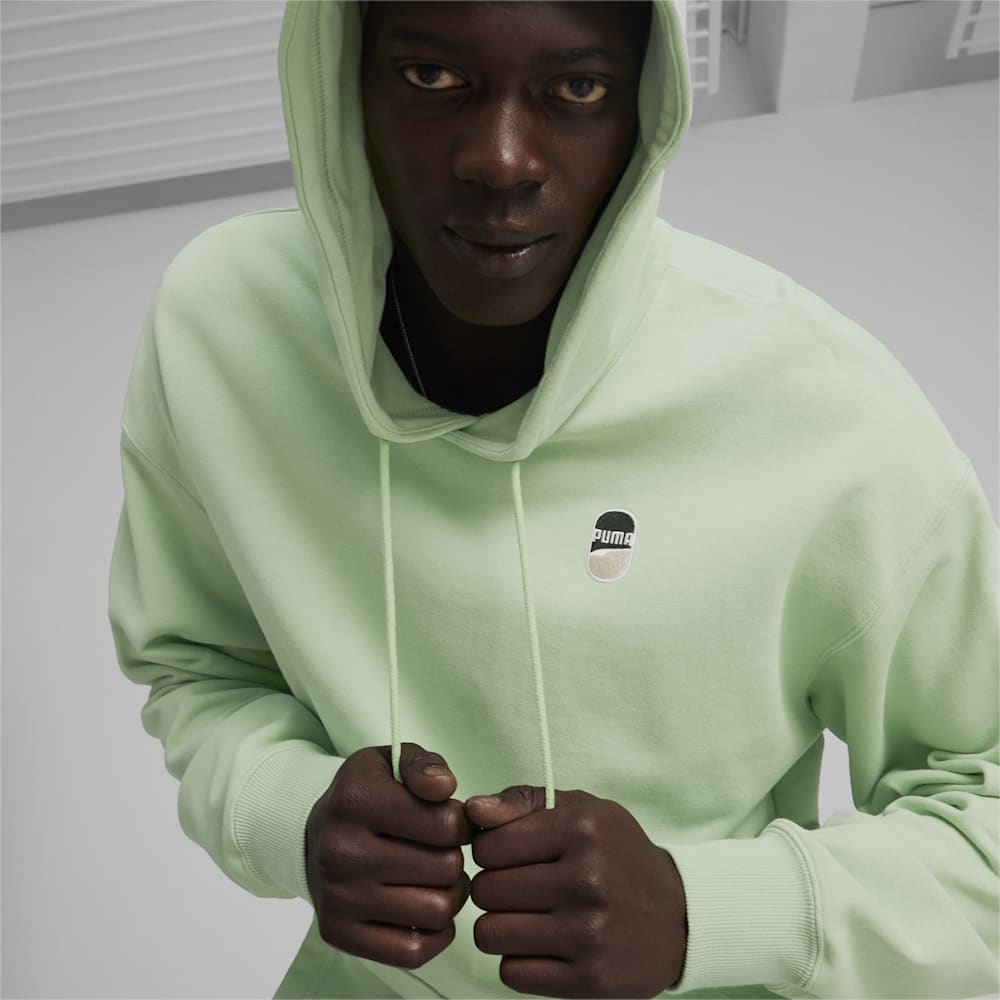 Puma DOWNTOWN 180 Hoodie - Pure Green