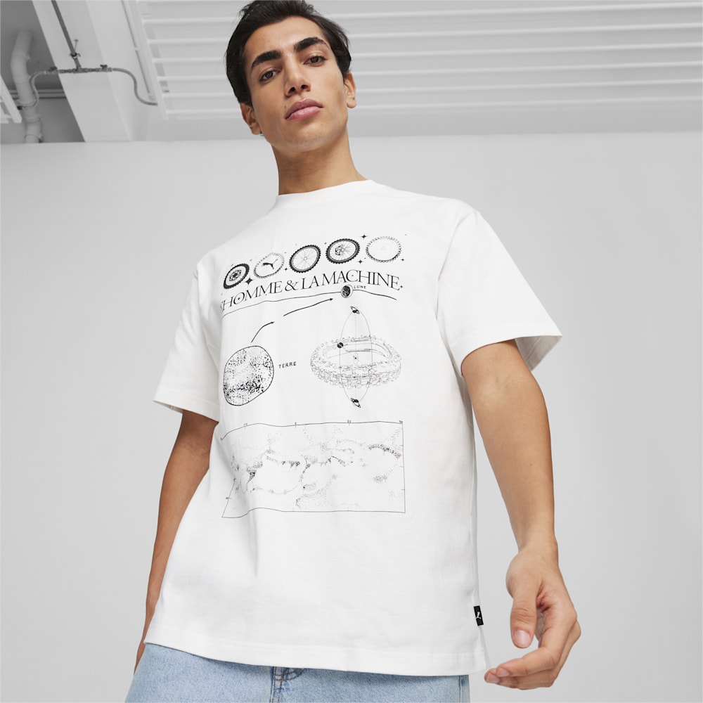 Puma GRAPHICS L'Homme La Machine Tee - White