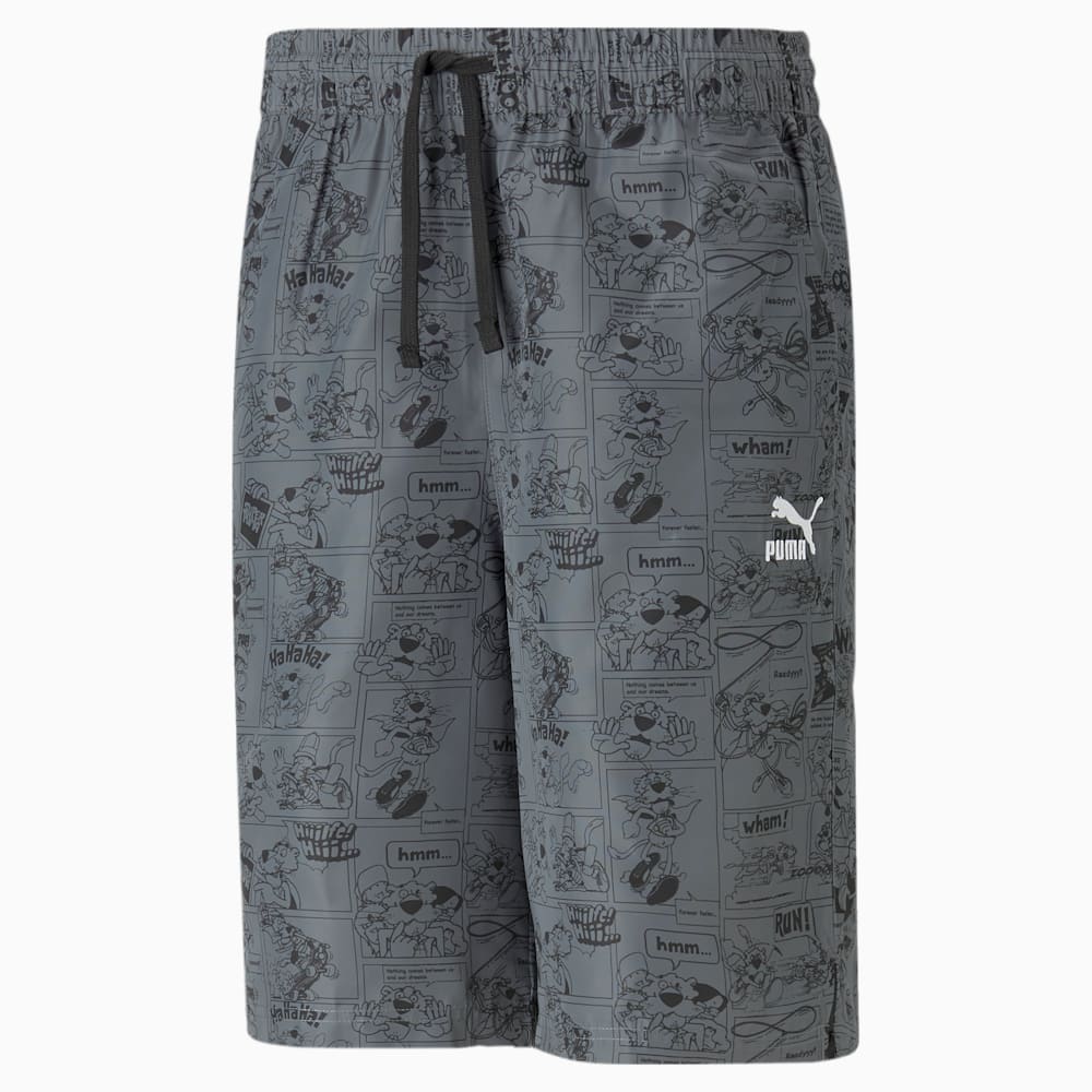 Puma Classics Super PUMA Shorts - Black-AOP