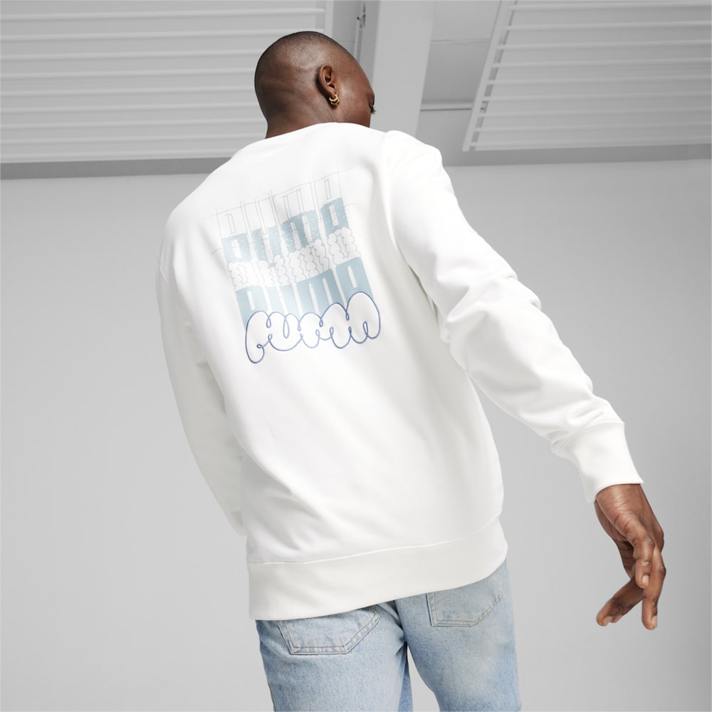 Puma BRAND LOVE Crew - White