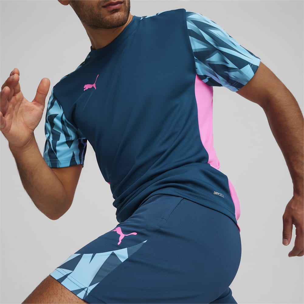 Puma individualFINAL Soccer Shorts - Ocean Tropic-Bright Aqua