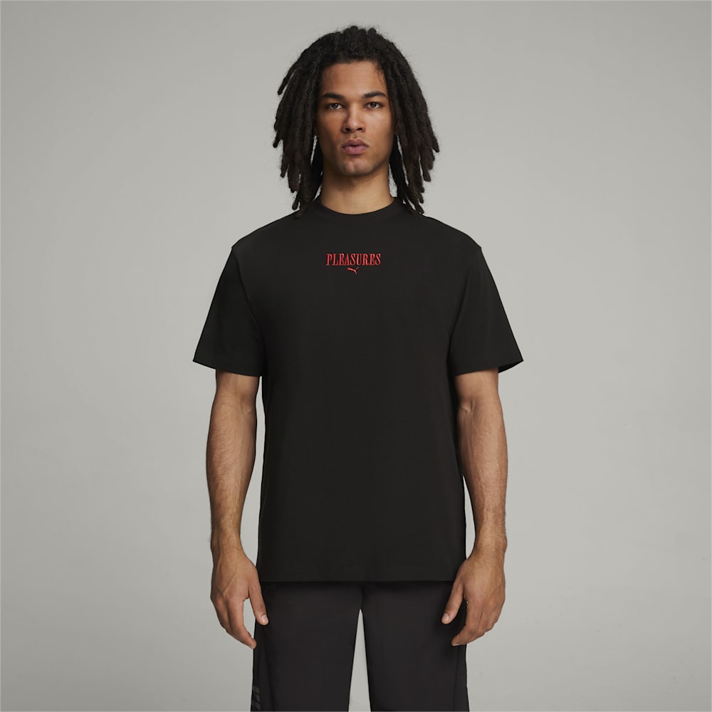 Puma x PLEASURES Graphic Tee - Black