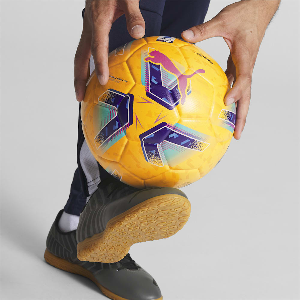 Puma Orbita Serie A Replica Soccer Ball - Pelé Yellow-Blue Glimmer-multi colour