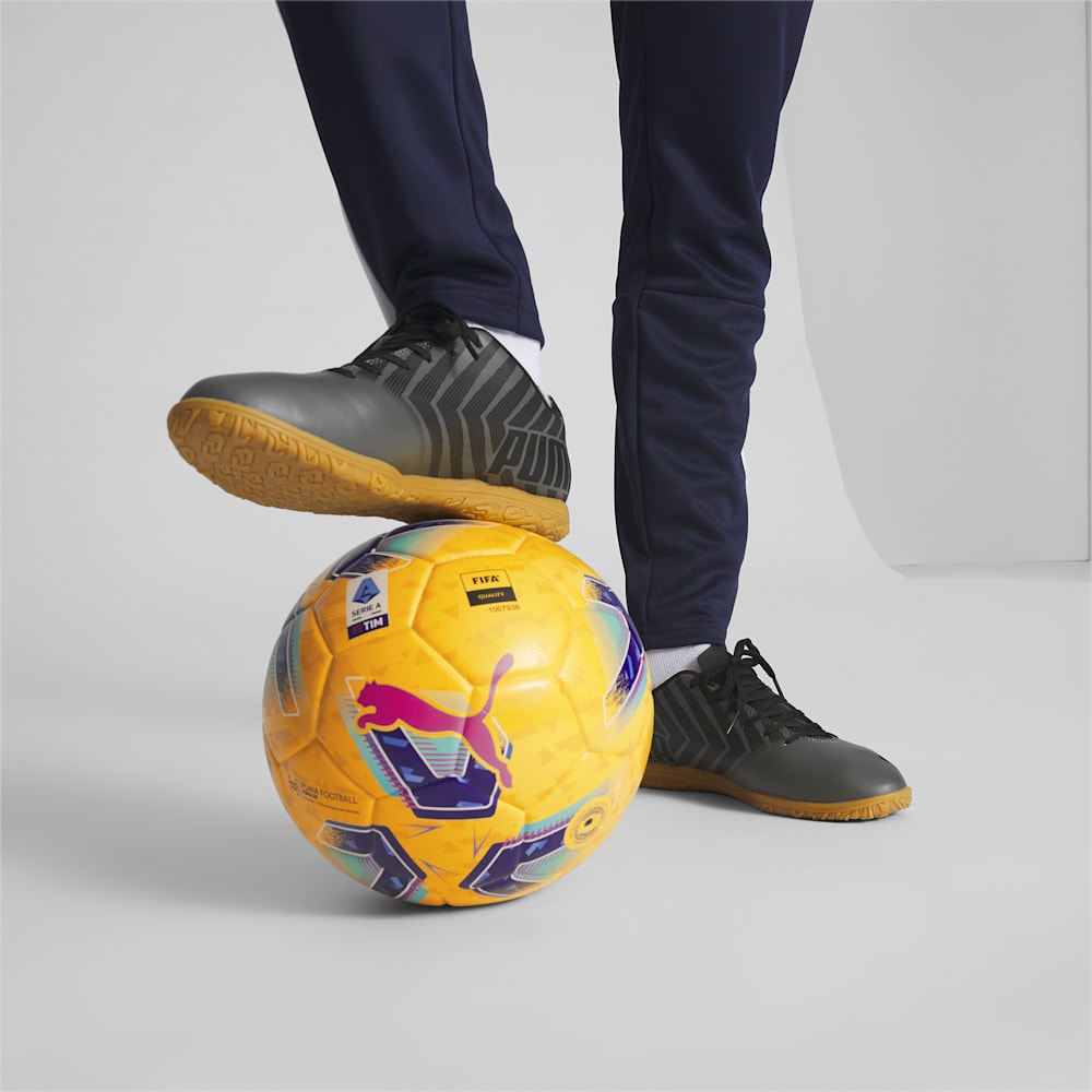 Puma Orbita Serie A Replica Soccer Ball - Pelé Yellow-Blue Glimmer-multi colour