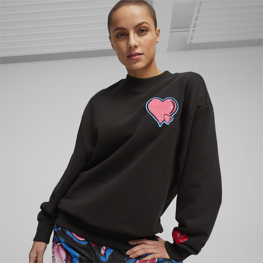 Puma Whole Lotta Love Basketball Sweatshirt - Black