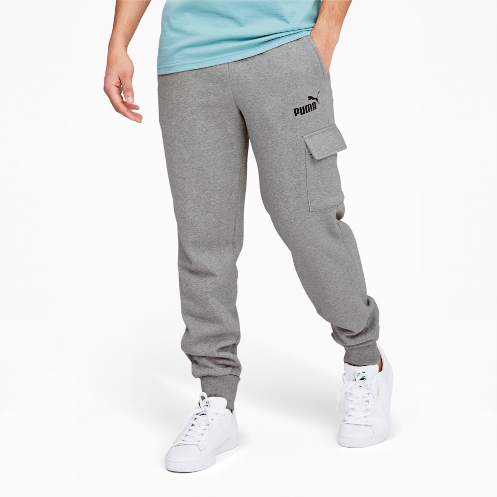 Puma Essentials Cargo Pants - Medium Gray Heather