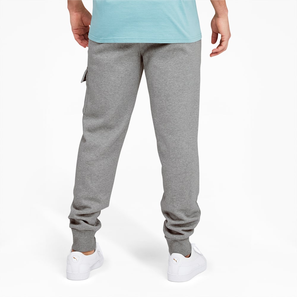 Puma Essentials Cargo Pants - Medium Gray Heather