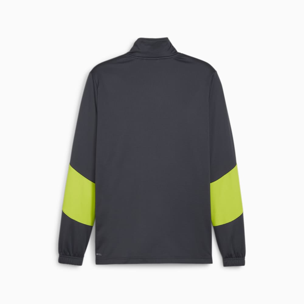 Puma KING Pro Jacket - Strong Gray-Electric Lime