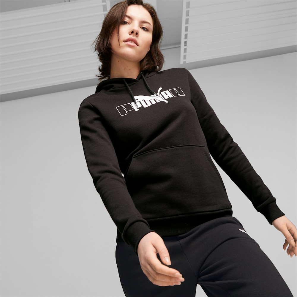 Puma ESS+ LOGO LAB Hoodie - Black