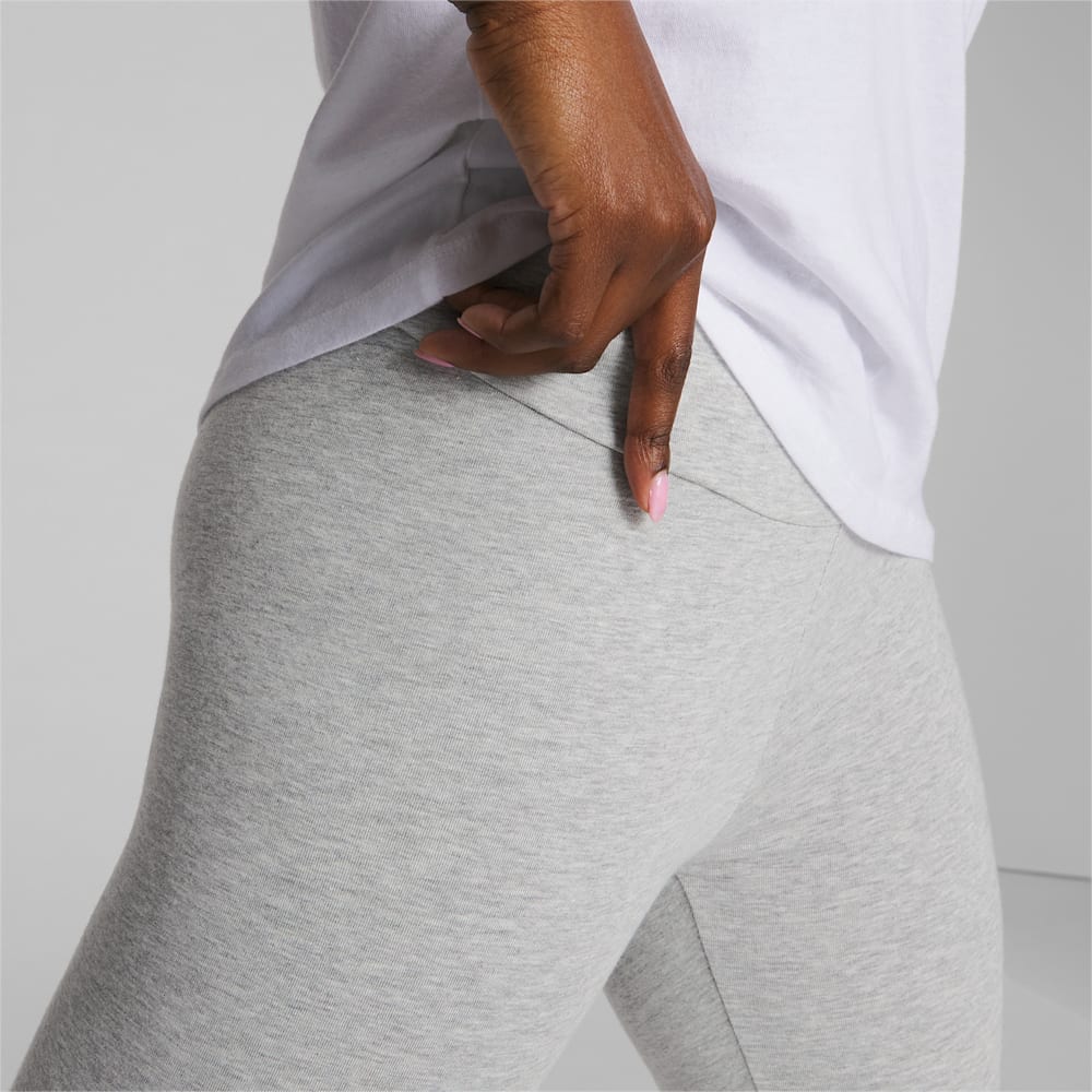 Puma Essentials Logo Leggings - Light Gray Heather