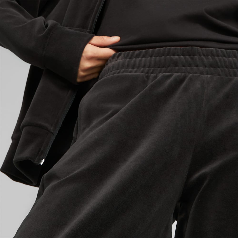 Puma Essentials Elevated Straight Leg Pants - Black