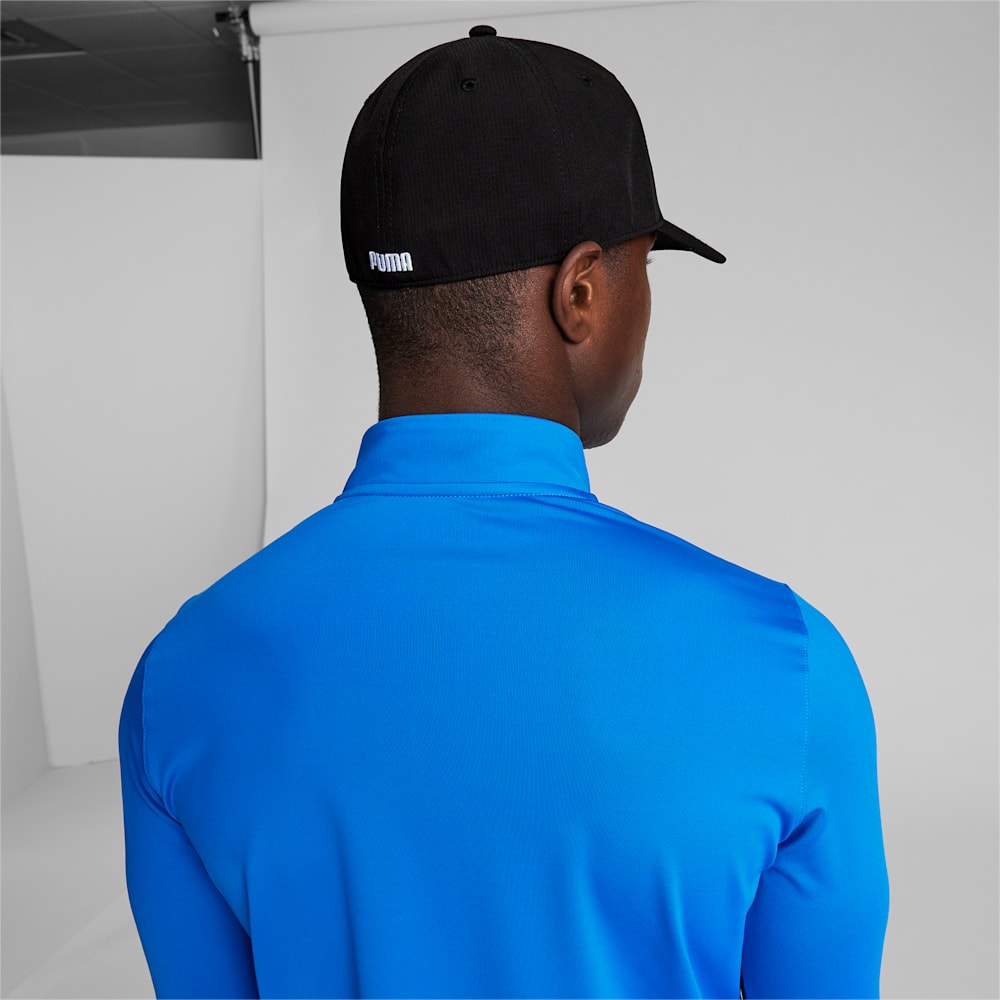 Puma Hemlock Stretch Fit Cap - BLACK