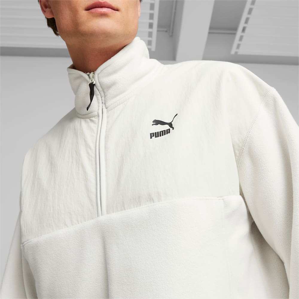 Puma CLASSICS UTILITY Half-Zip Jacket - Sedate Gray