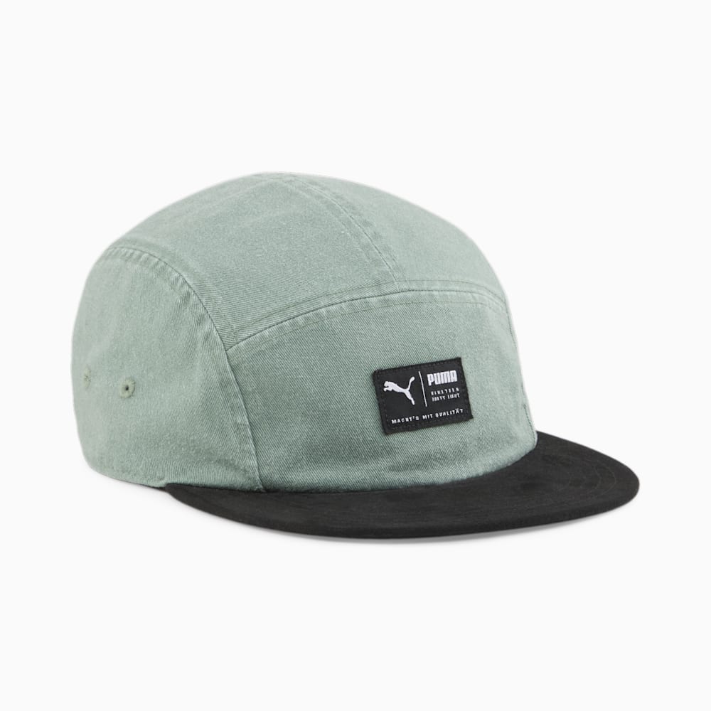 Puma Skate 5 Panel Cap - Eucalyptus-Black