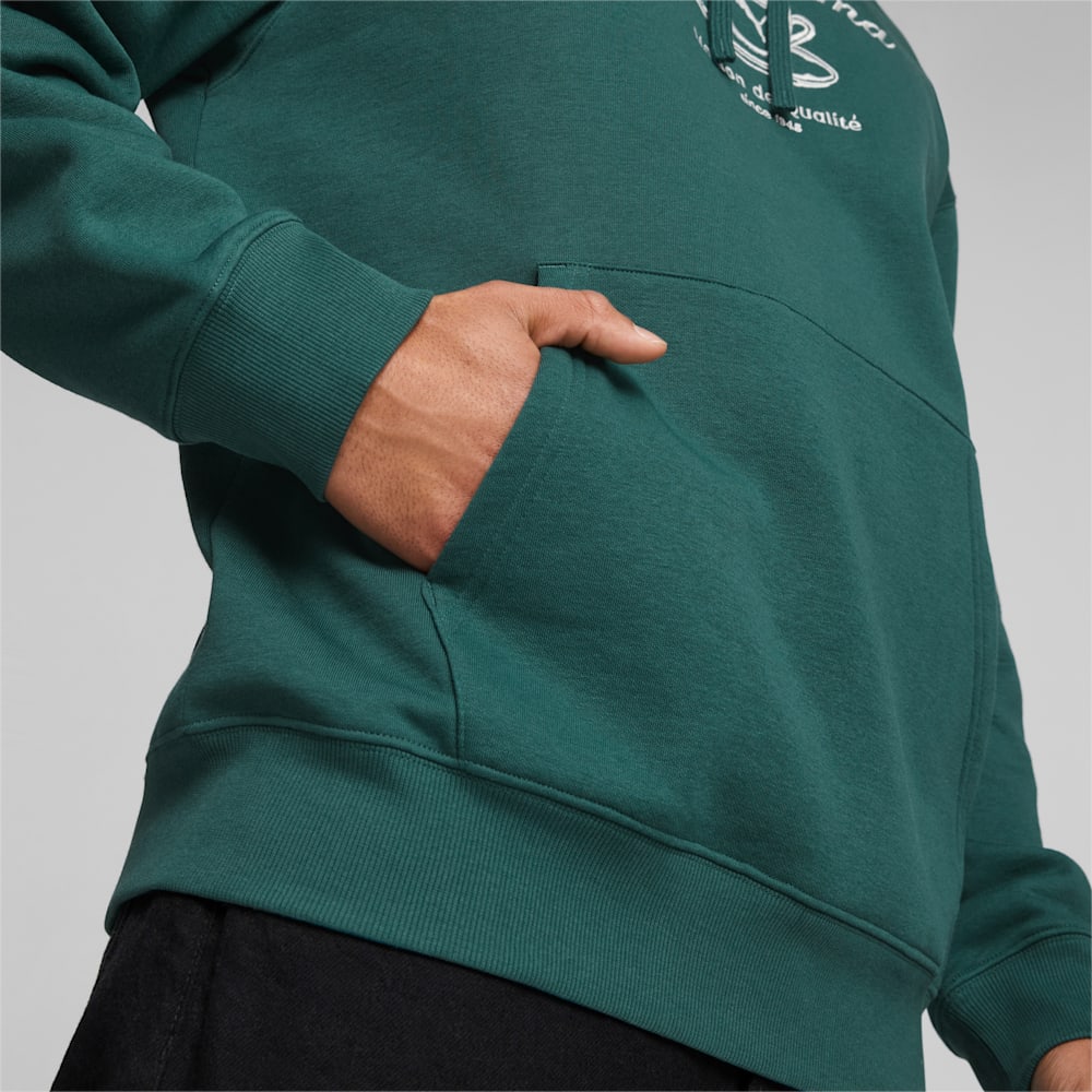 Puma CLASSICS CAFE PUMA Hoodie - Malachite