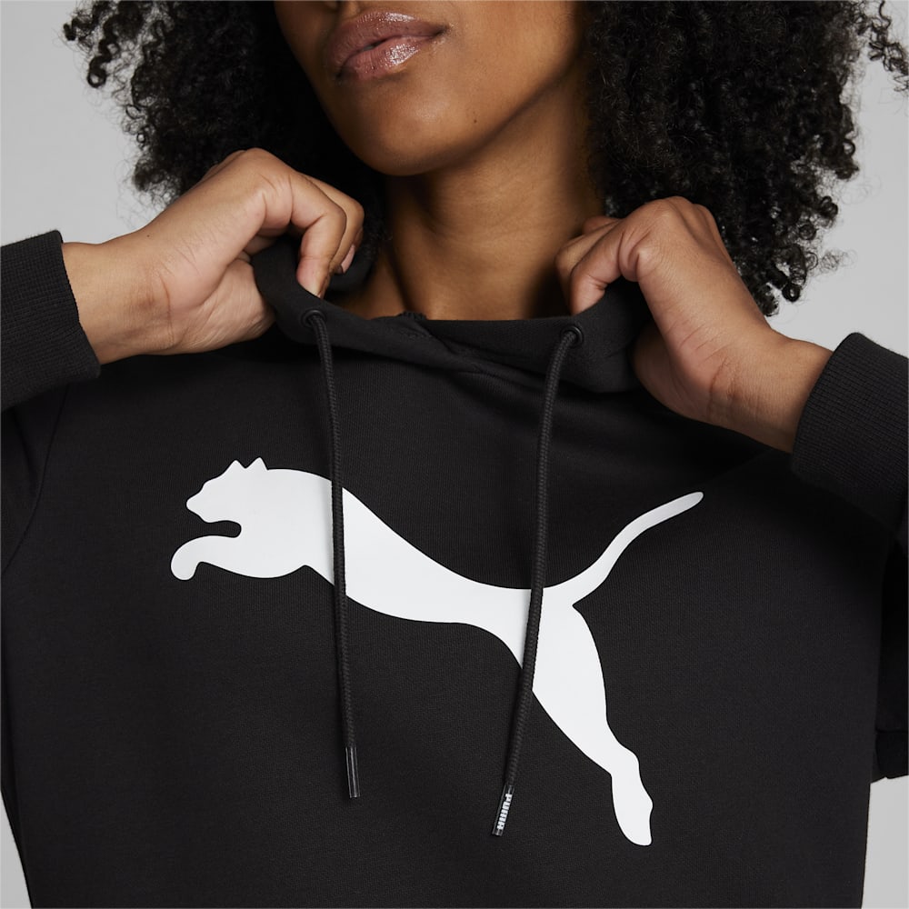 Puma Essentials Big Cat Logo Hoodie - Black