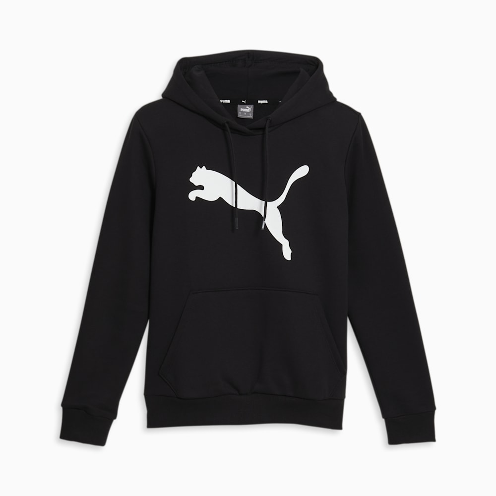 Puma Essentials Big Cat Logo Hoodie - Black